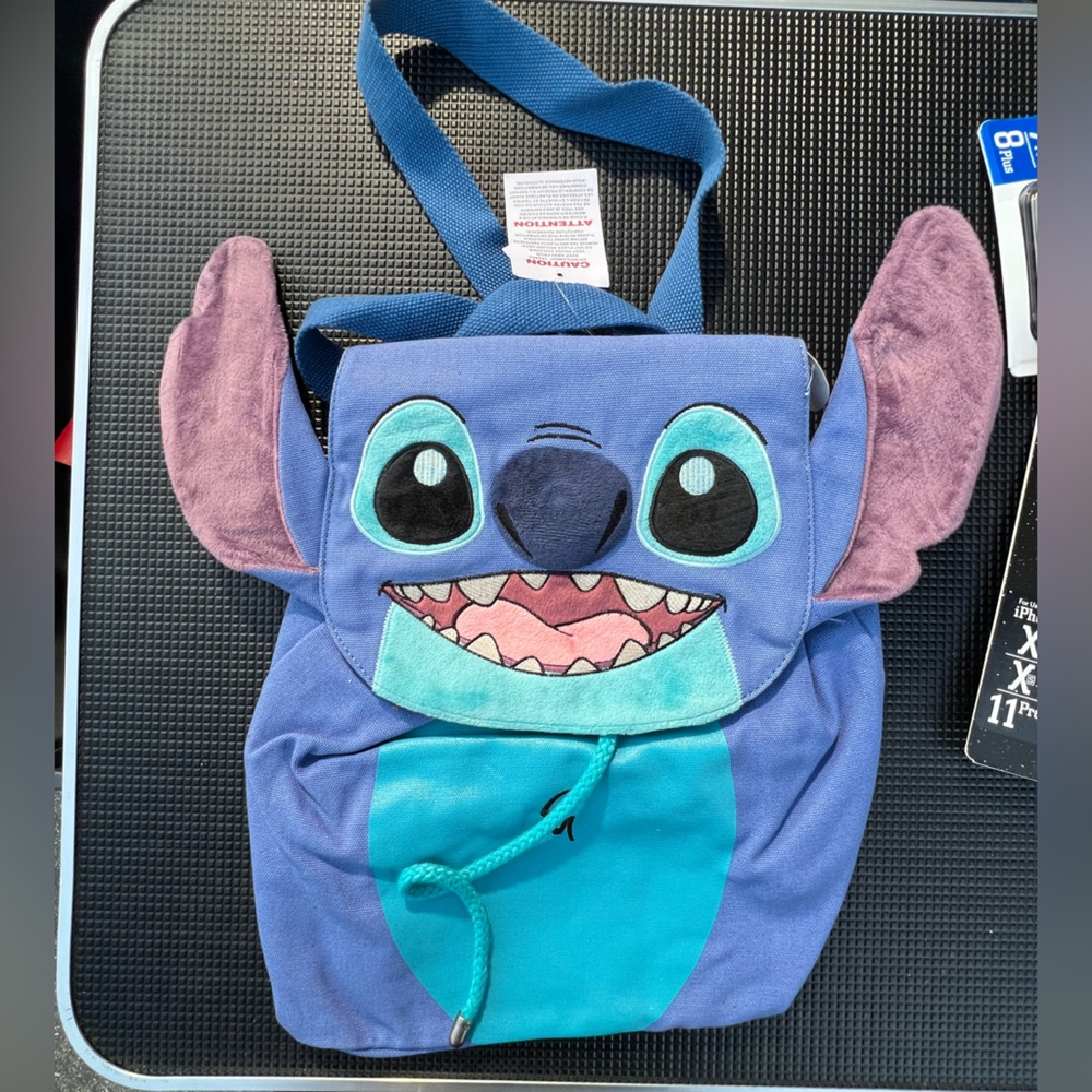 2020 Disney Parks Stitch Drawstring Backpack